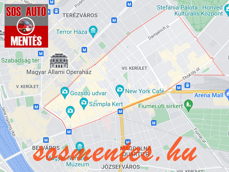 Autómentés VII. kerület