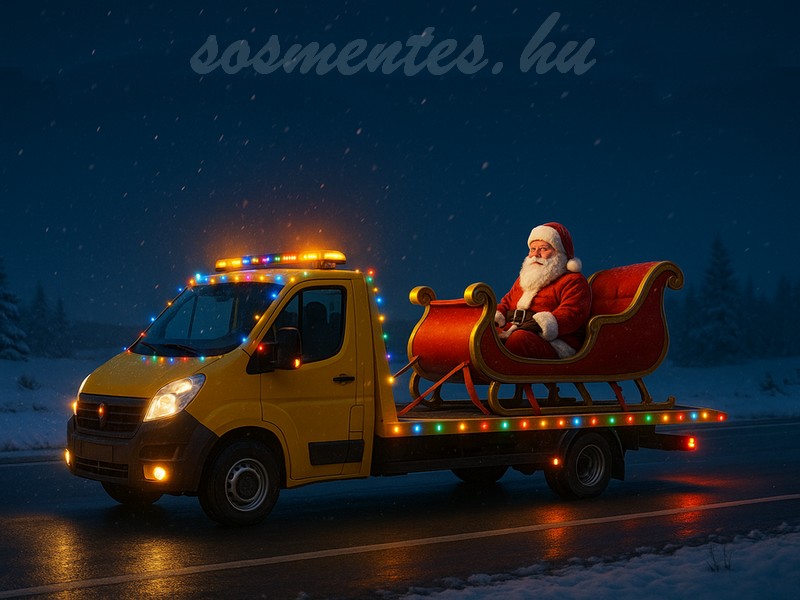 Autómentés a karácsonyi ünnepek alatt